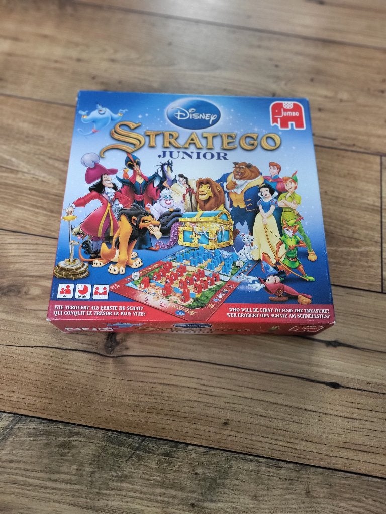 Disney Stratego Junior Bordspel - Jumbo, Een of twee spelers, Ophalen of Verzenden, Gebruikt, Jumbo
