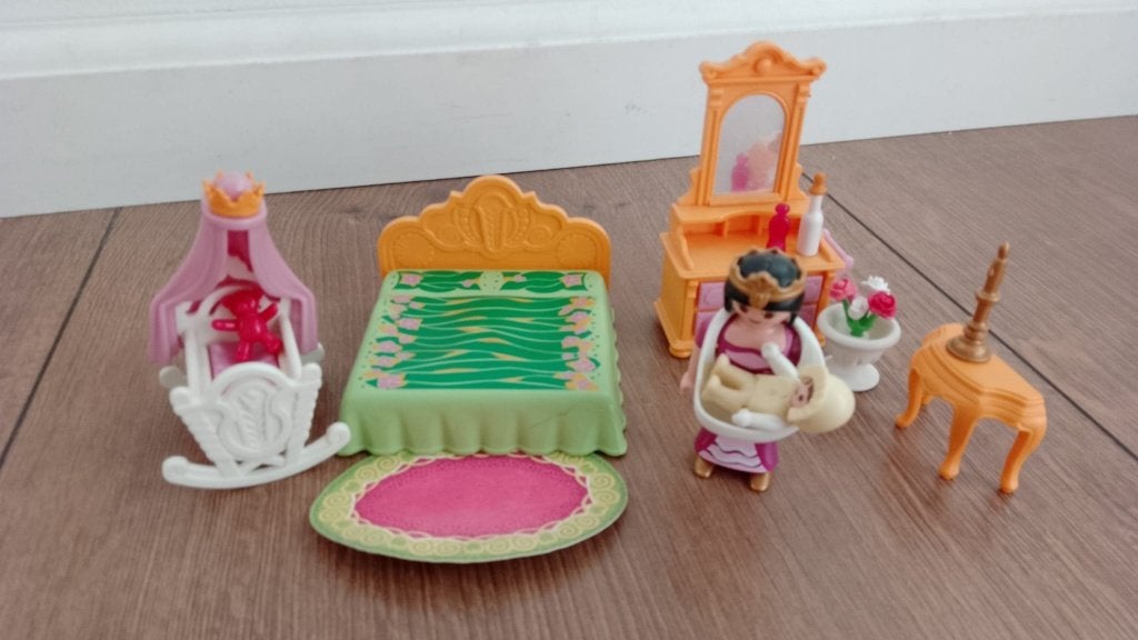 Playmobil paleis slaapkamer, Ophalen of Verzenden, Gebruikt, Los playmobil