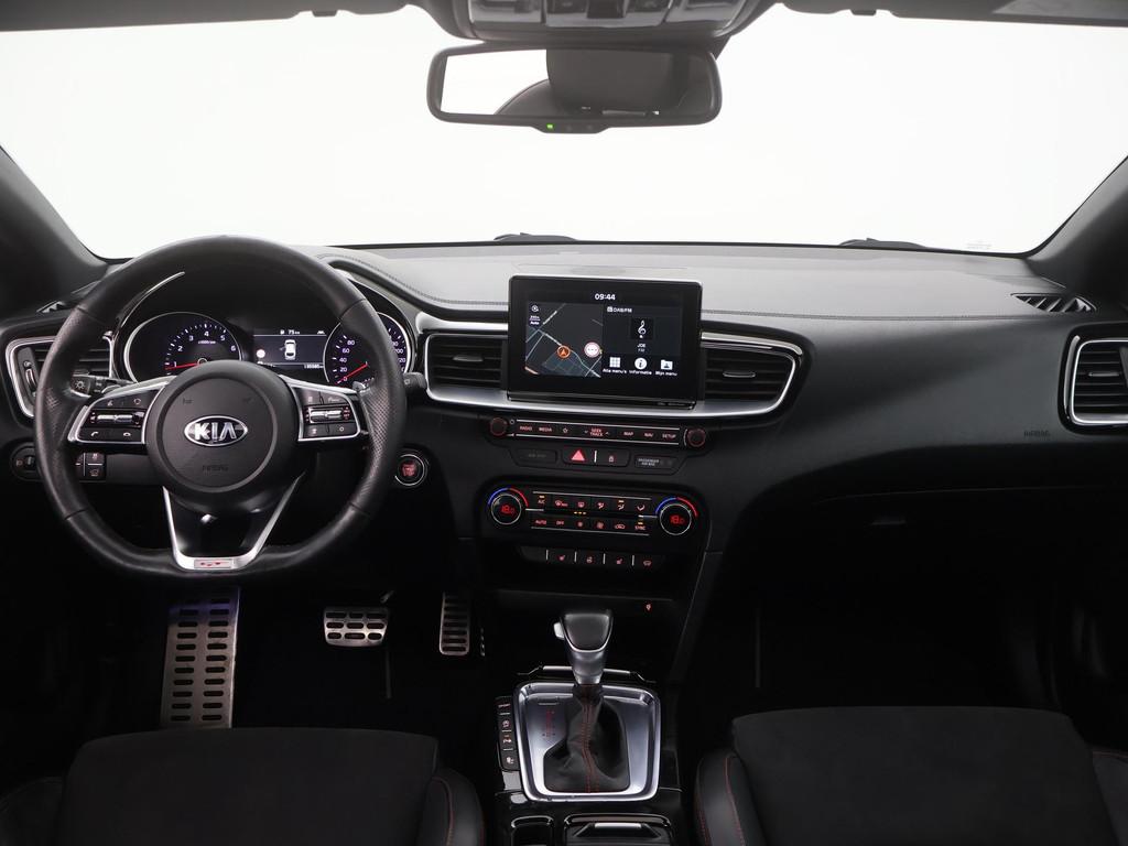 Kia ProCeed 1.6 T-GDI GT 204PK PANODAK|JBL|BLIS|ACC|CAMERA|W, Stof, Gebruikt, Wit, Verwarming stoelen achter