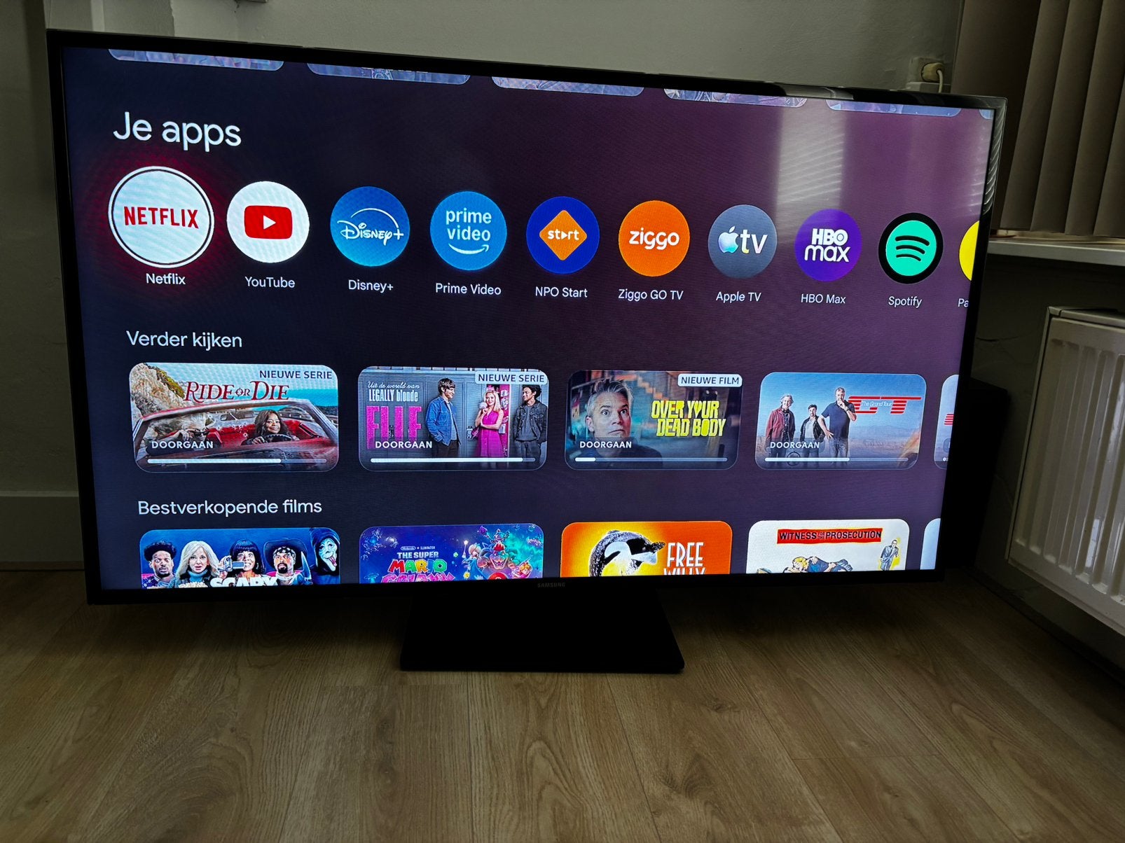 Samsung 55 inch Smart TV – UE55F6400 – Werkt perfect, Ophalen, Zo goed als nieuw, 100 Hz, Samsung