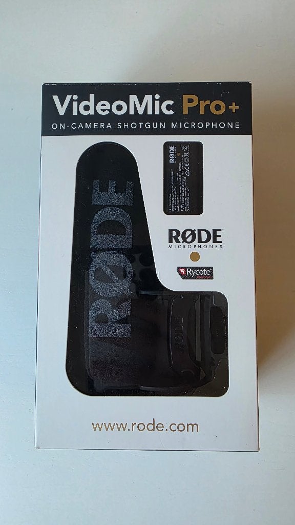 Rode VideoMic Pro+ On-Camera Shotgun Microfoon, Ophalen of Verzenden, Nieuw, Overige typen