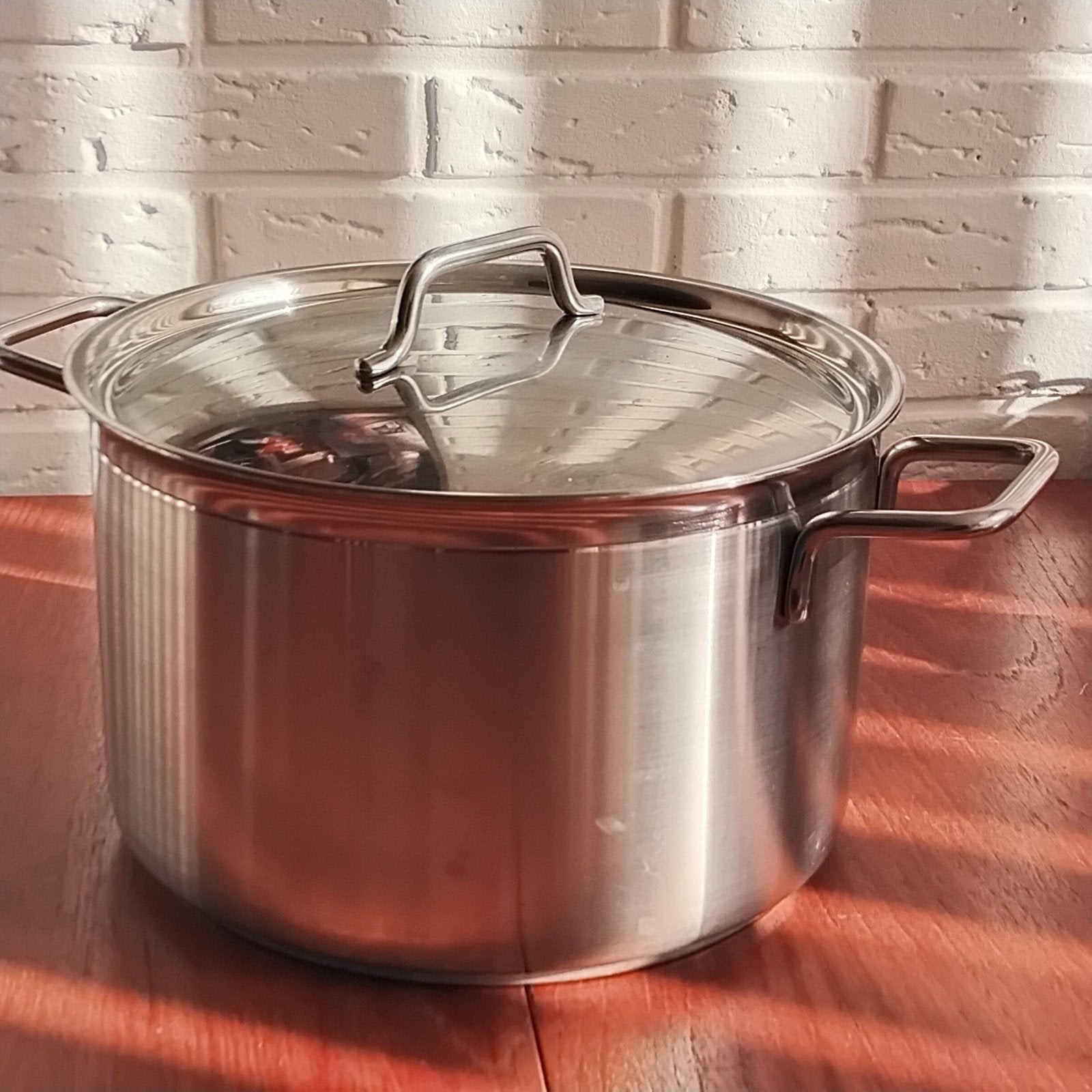 BK Pan RVS / inhoud 6 Liter / in prima staat, Ophalen of Verzenden, Zo goed als nieuw, Rvs