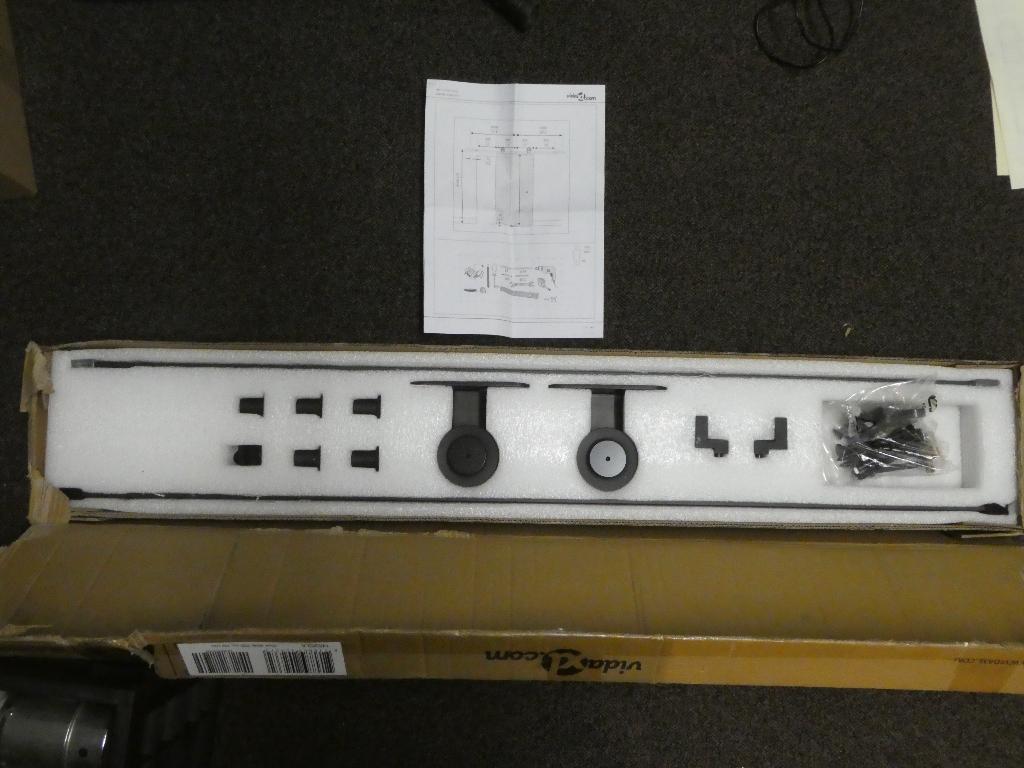 Vida XL deur rail, Doe-het-zelf en Verbouw, Deuren en Horren, 120 cm of meer, Overige typen, Nieuw, Ophalen of Verzenden
