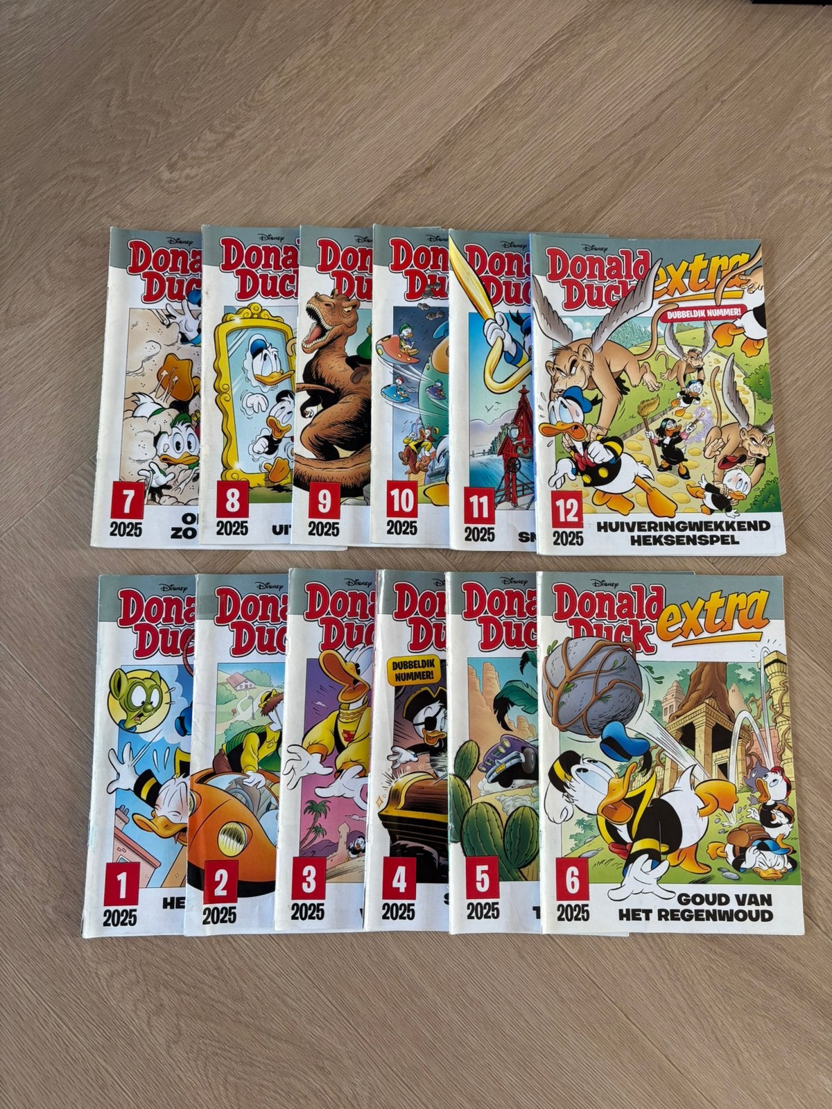Jaargang Donald Duck Extra 2025 compleet!, Boeken, Complete serie of reeks, Ophalen of Verzenden, Zo goed als nieuw, Europa