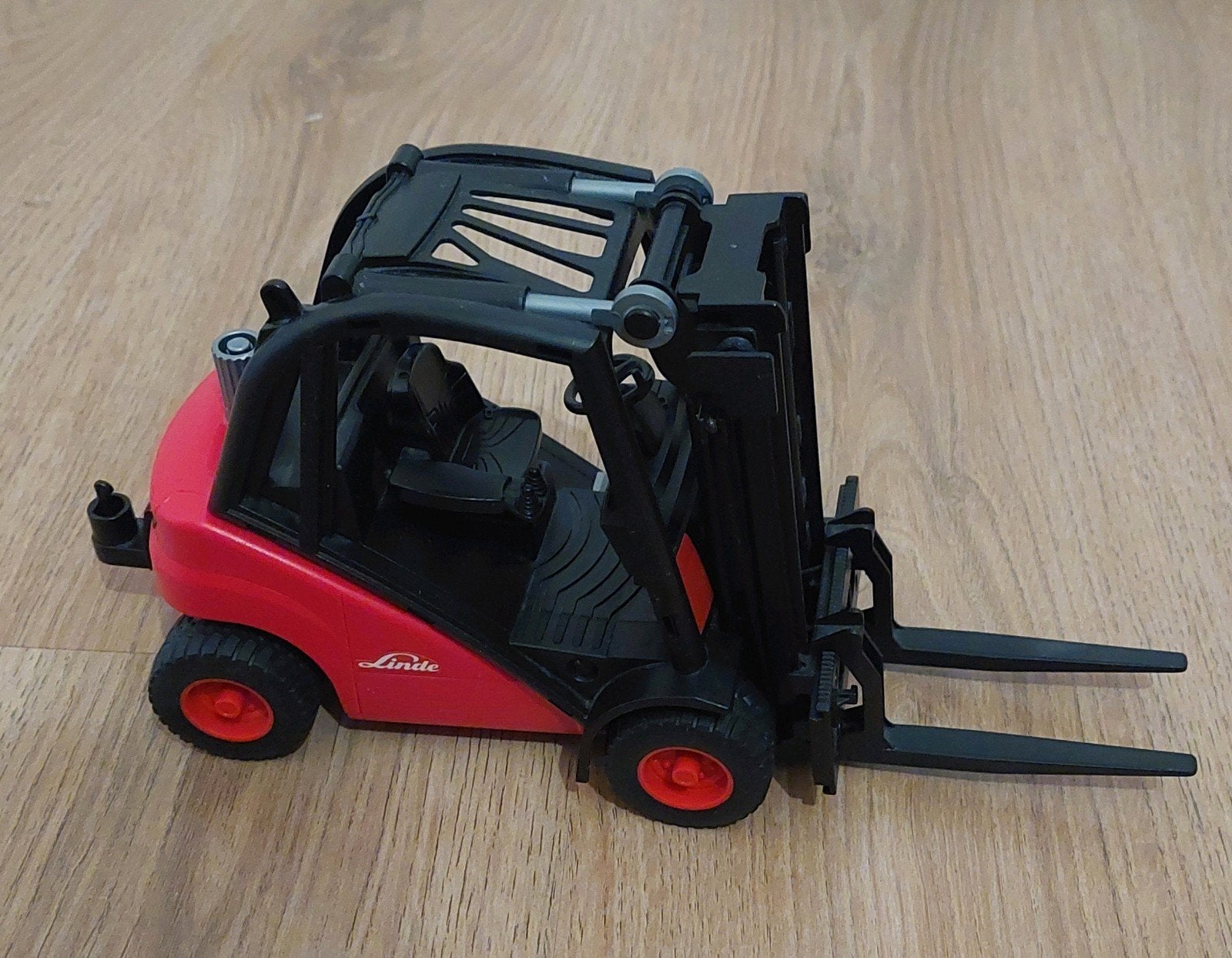 Bruder 2511 Linde H30D vorkheftruck zonder de 2 pallets., Ophalen of Verzenden, Zo goed als nieuw