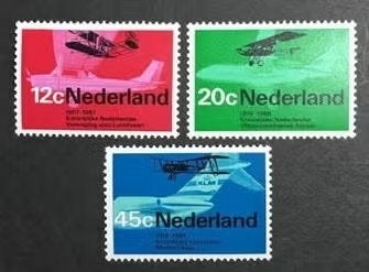 Nederland NVPH 909 - 911 (pf), Verzenden, Na 1940, Postfris