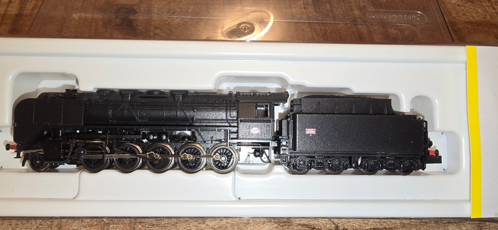 minitrix 12435 SNCF serie 150X stoomlok zwart dcc digitaal., Trix, Ophalen of Verzenden, Zo goed als nieuw, Gelijkstroom