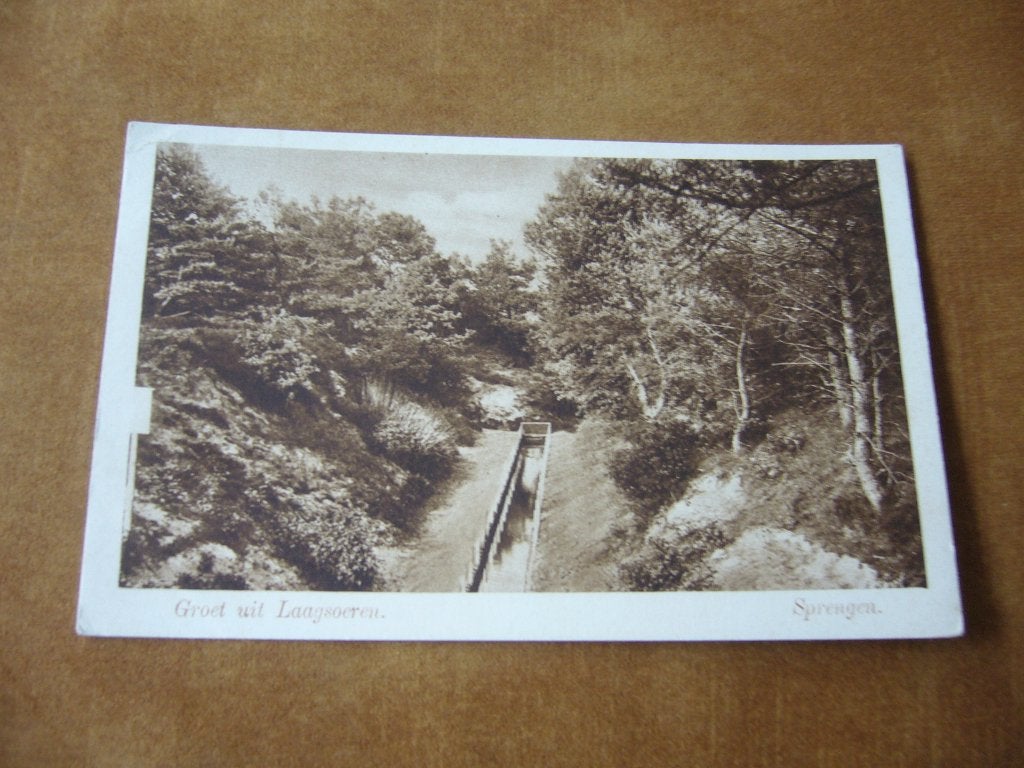 LAAG SOEREN  =  SPRENGEN, Verzamelen, Ophalen of Verzenden, 1920 tot 1940, Ongelopen, Gelderland