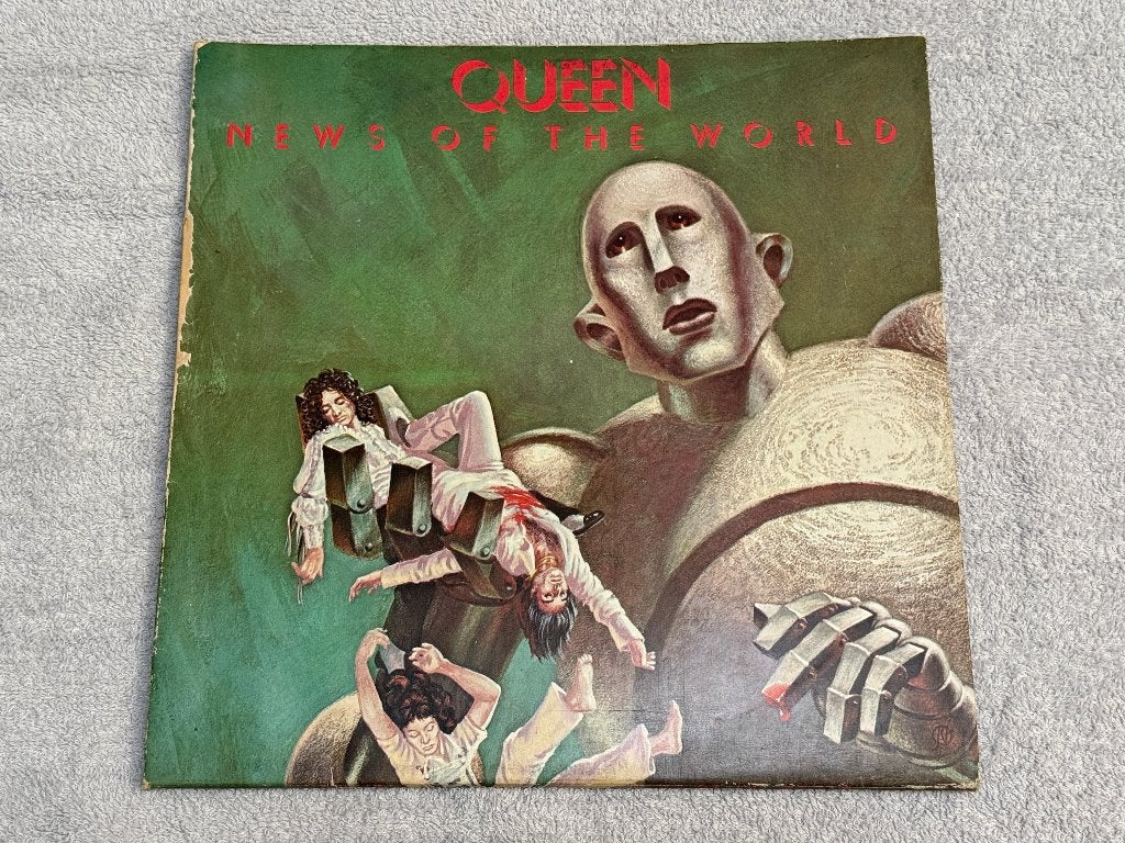 Queen – News Of The World LP, Ophalen, Gebruikt, 12 inch, Poprock