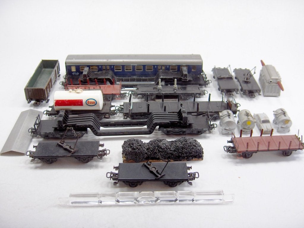 Kavel Marklin wagons loop/sloop, Hobby en Vrije tijd, Modeltreinen | H0, Wisselstroom, Gebruikt, Verzenden, Wagon