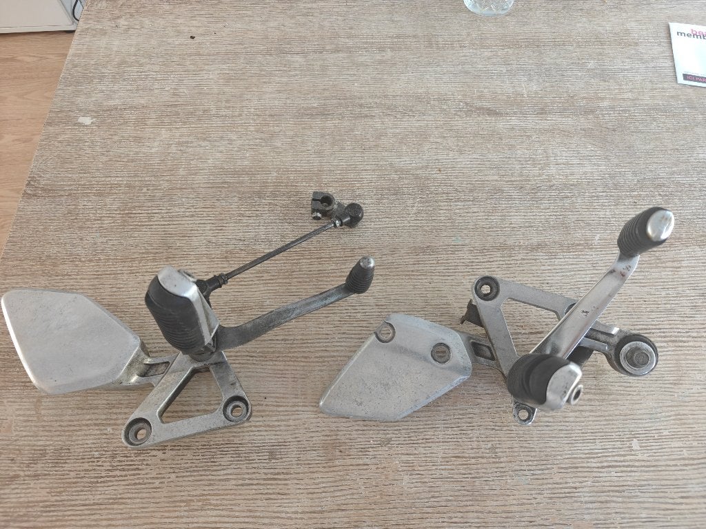 Schetsplaten + voetpedaal, rem koppeling fzs600 yamaha fazer, Ophalen of Verzenden, Gebruikt