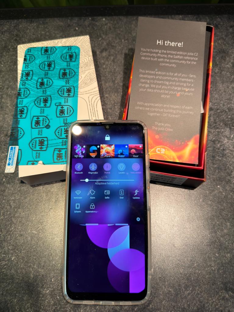 Jolla C2 Community Phone - Limited Edition, Telecommunicatie, Ophalen, Overige modellen, Zo goed als nieuw, Zonder simlock