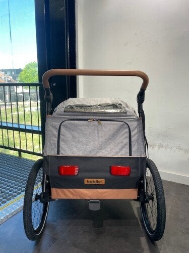 Bobike Trailer 2-in-1 multifunctionele fietskar OP=OP € 395, Niet ingevuld, Opvouwbaar, Niet ingevuld, Nieuw