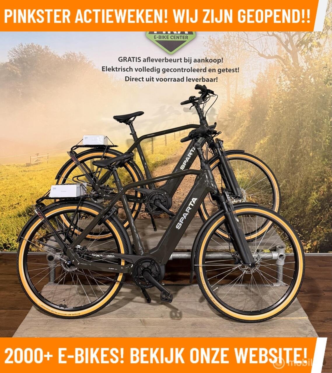 Sparta D-Rule Energy Elektrische fiets met BOSCH motor ebike, Fietsen en Brommers, Elektrische fietsen, 59 cm of meer, Nieuw, Sparta
