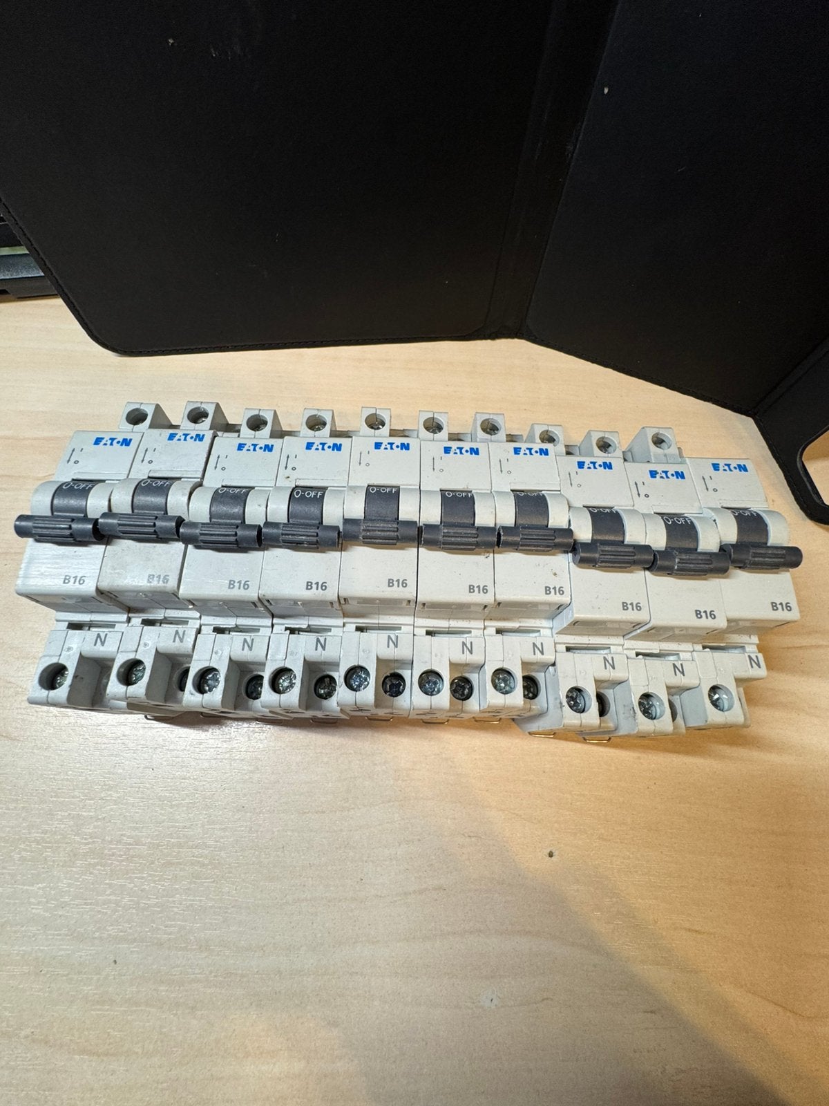 Eaton B16 automaat 1P+N 230V groepenkast 9 stuks, Ophalen of Verzenden, Gebruikt