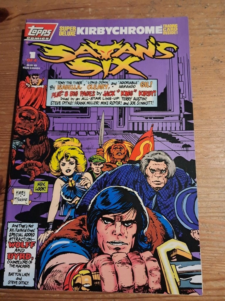 Satans six, Boeken, Amerika, Zo goed als nieuw, Jack kirby., Ophalen