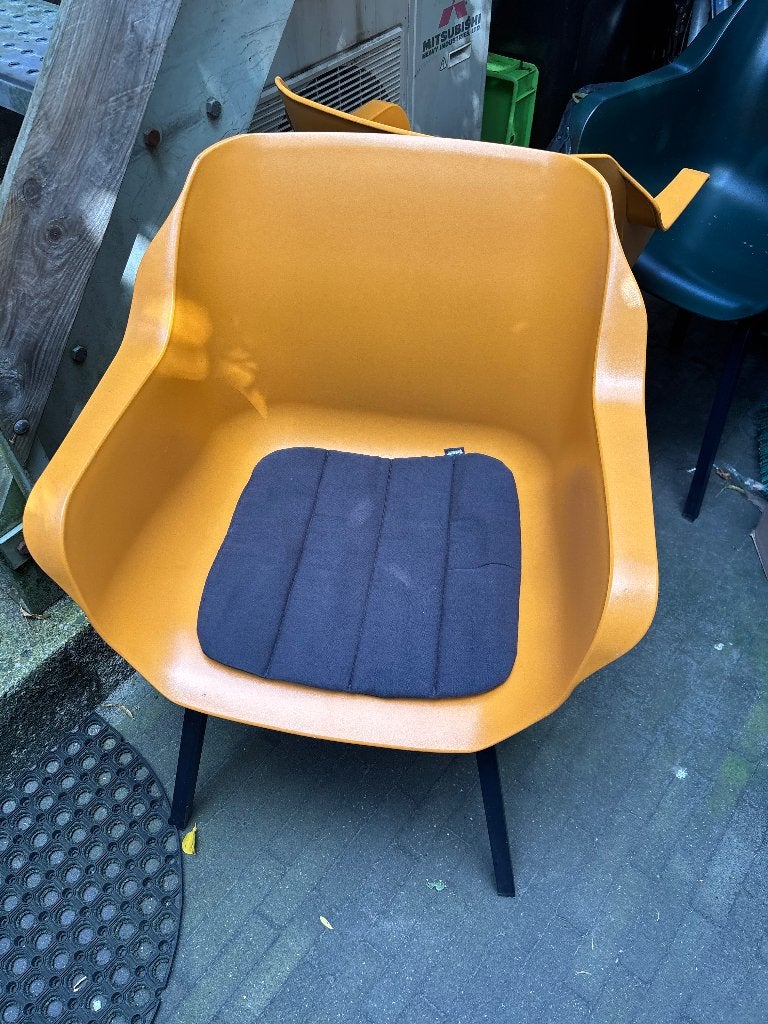 4 Hartman Sophie element dining kuipstoel, Ophalen, Zo goed als nieuw, Aluminium
