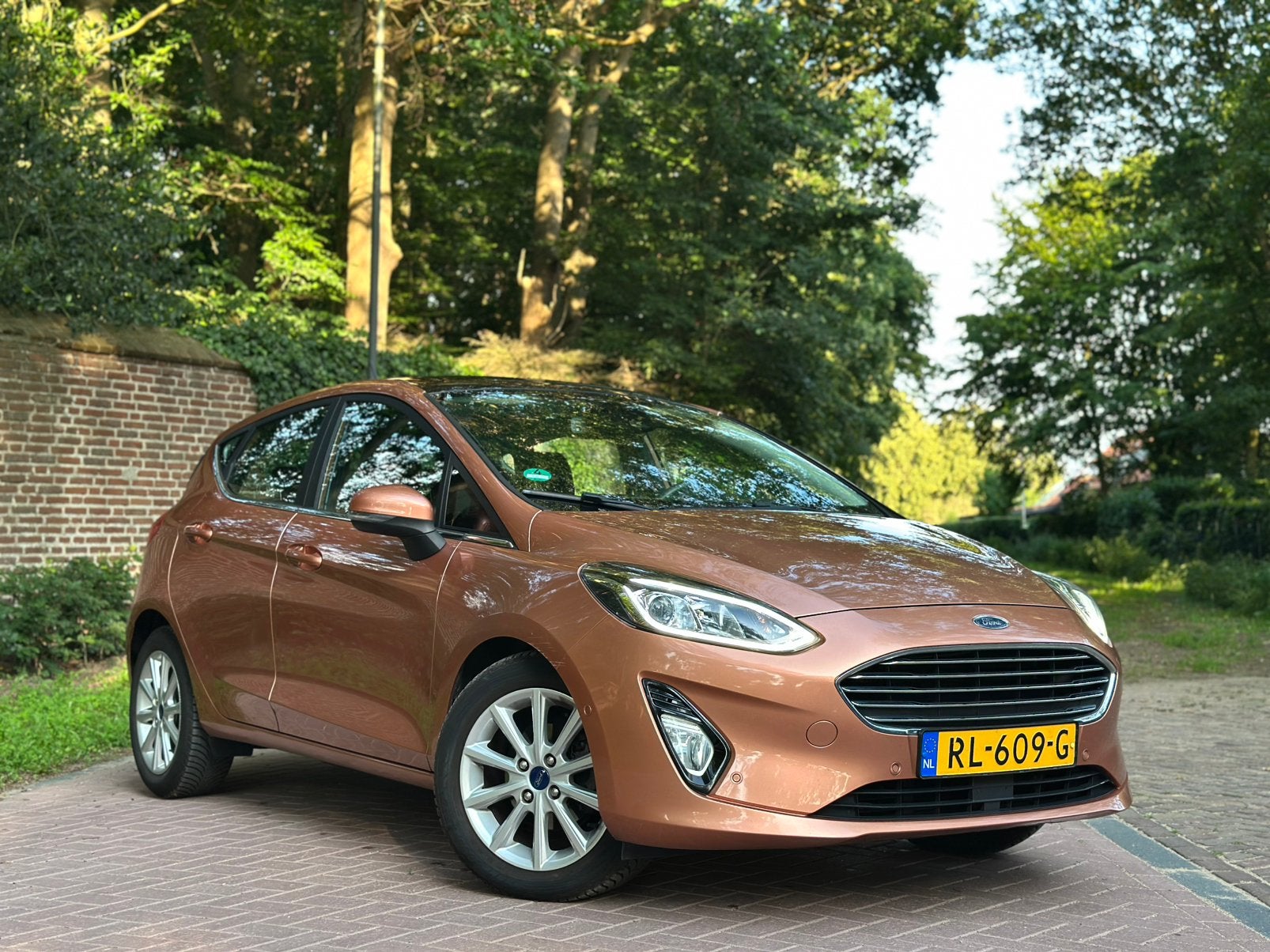 Ford Fiesta 1.0 ECOBOOST Titanium PANO| ADAPTIVE | STOELVERW, Voorwielaandrijving, Zwart, Overige kleuren, Parkeerassistent