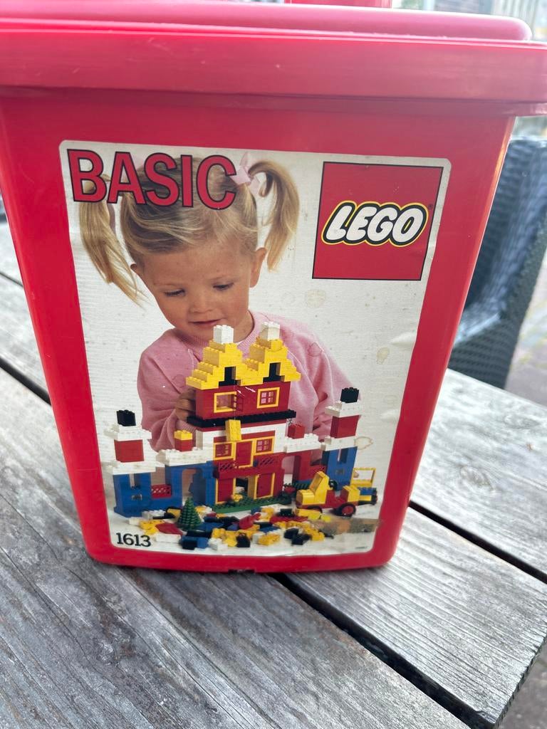 Vintage LEGO Basic 1613 Bouwdoos met Blokken, Ophalen, Gebruikt