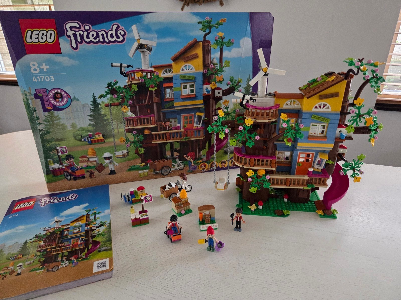 Lego Friends Vriendschapsboomhut (41703), Kinderen en Baby's, Speelgoed | Duplo en Lego, Zo goed als nieuw, Lego, Complete set