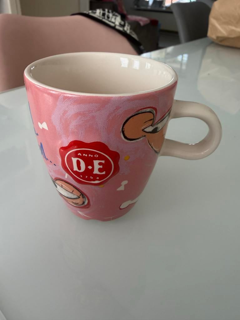 Douwe Egberts kopje selwyn, Keramiek, Ophalen of Verzenden, Zo goed als nieuw, Overige stijlen