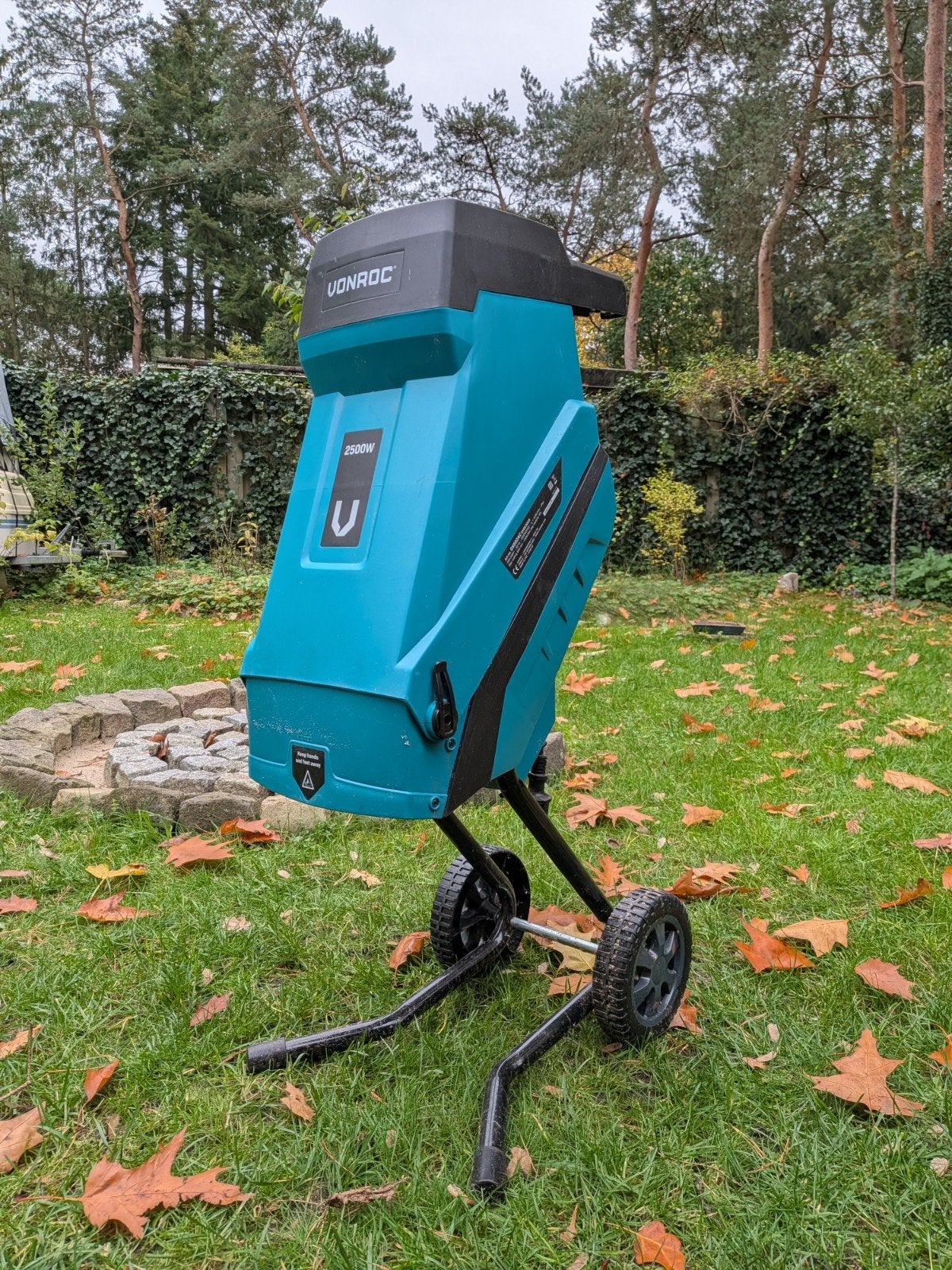 VONROC Hakselaar GS502AC - 2500W (Messen niet geslepen), Ophalen, Gebruikt, VONROC