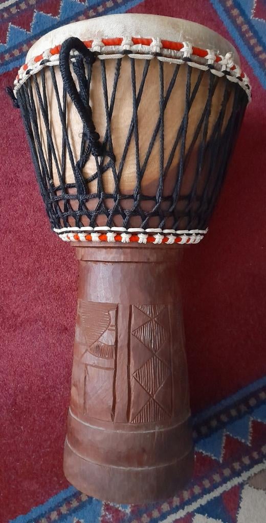 Authentieke Djembe uit Senegal - Handgemaakt, Ophalen, Trommel