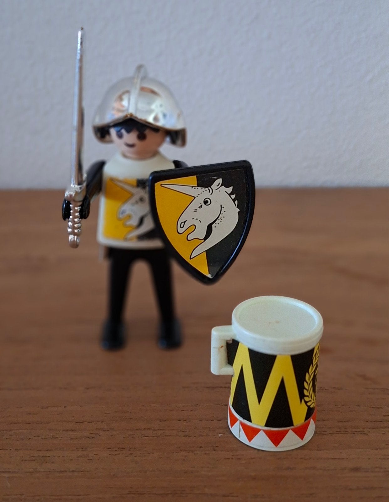 22. Playmobil Ridder met Zwaard en Schild (Eenhoorn), Ophalen of Verzenden, Jongen of Meisje