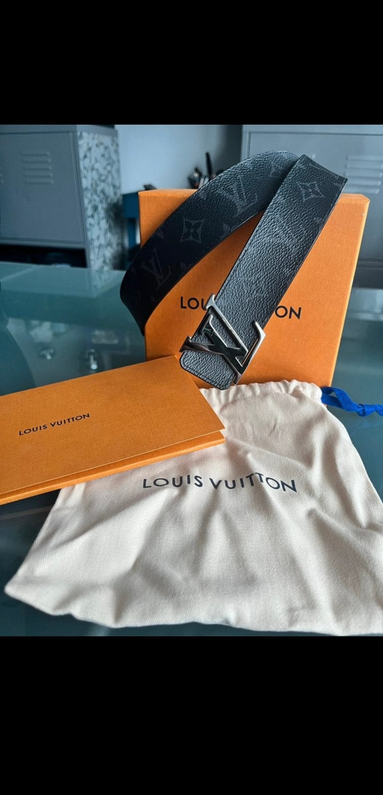 Louis Vuitton Riem 40MM, Minder dan 95 cm, Ophalen of Verzenden, Zo goed als nieuw, Riem of Ceintuur