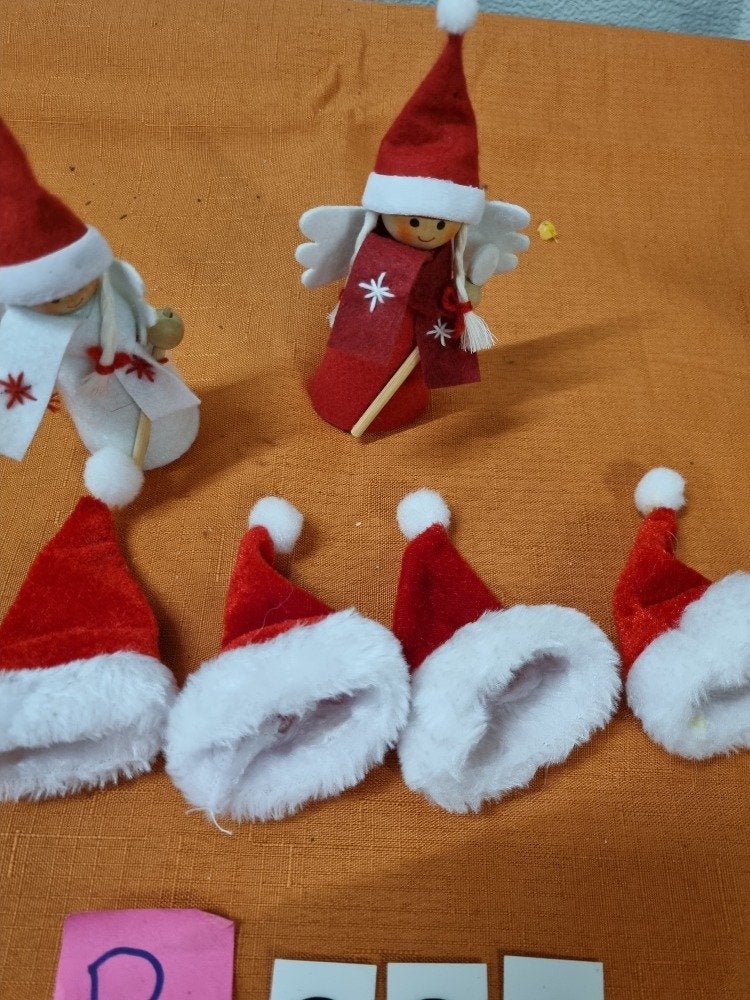 kerst mutsen en engelen [b326], Ophalen of Verzenden, 'T Olde Gre-j, Info@toldegrej.nl, Endepoelstraat 20f Didam