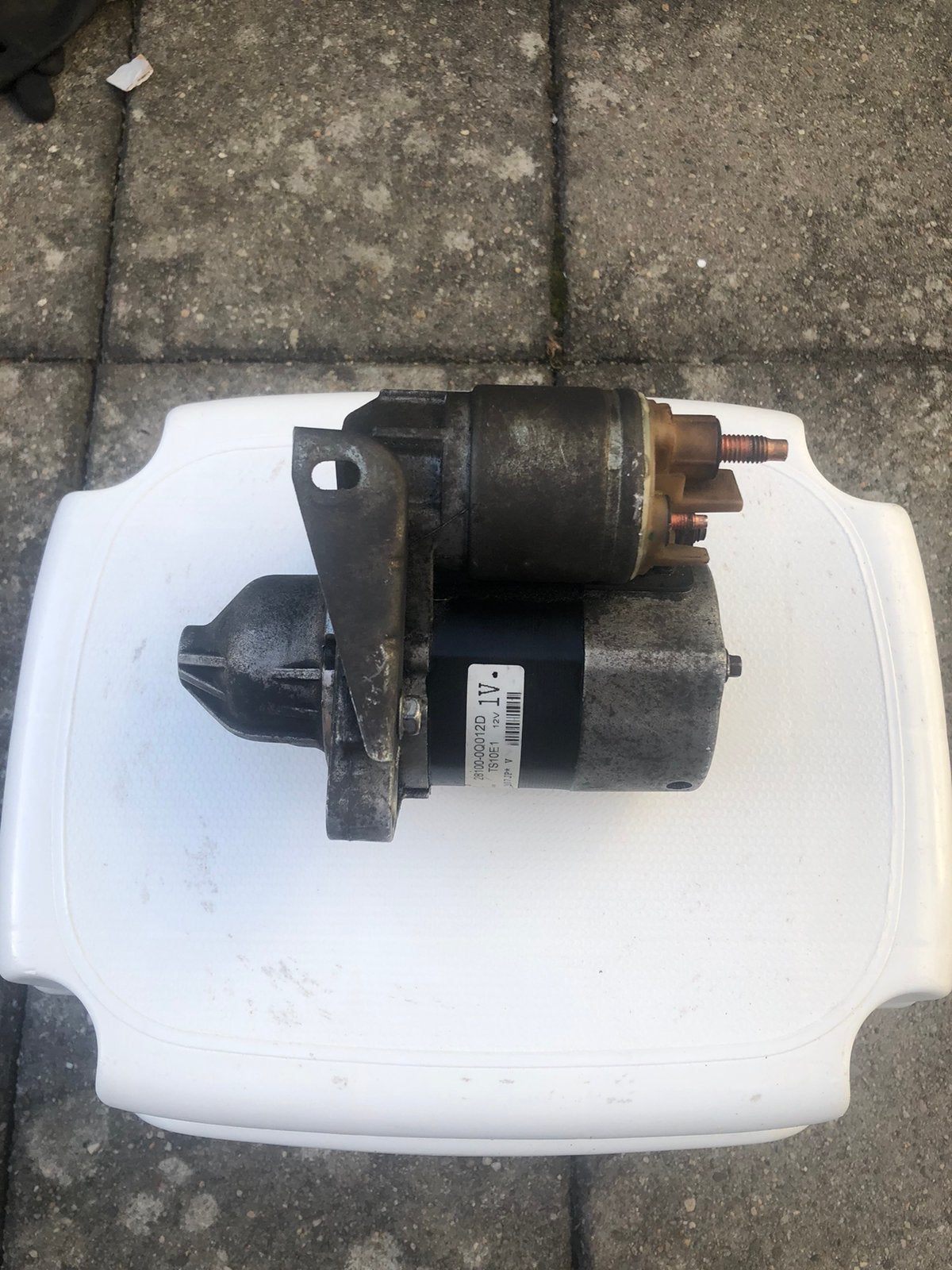 Startmotor toyota aygo citroen c1 peugot 107, Ophalen of Verzenden, Gebruikt, Toyota