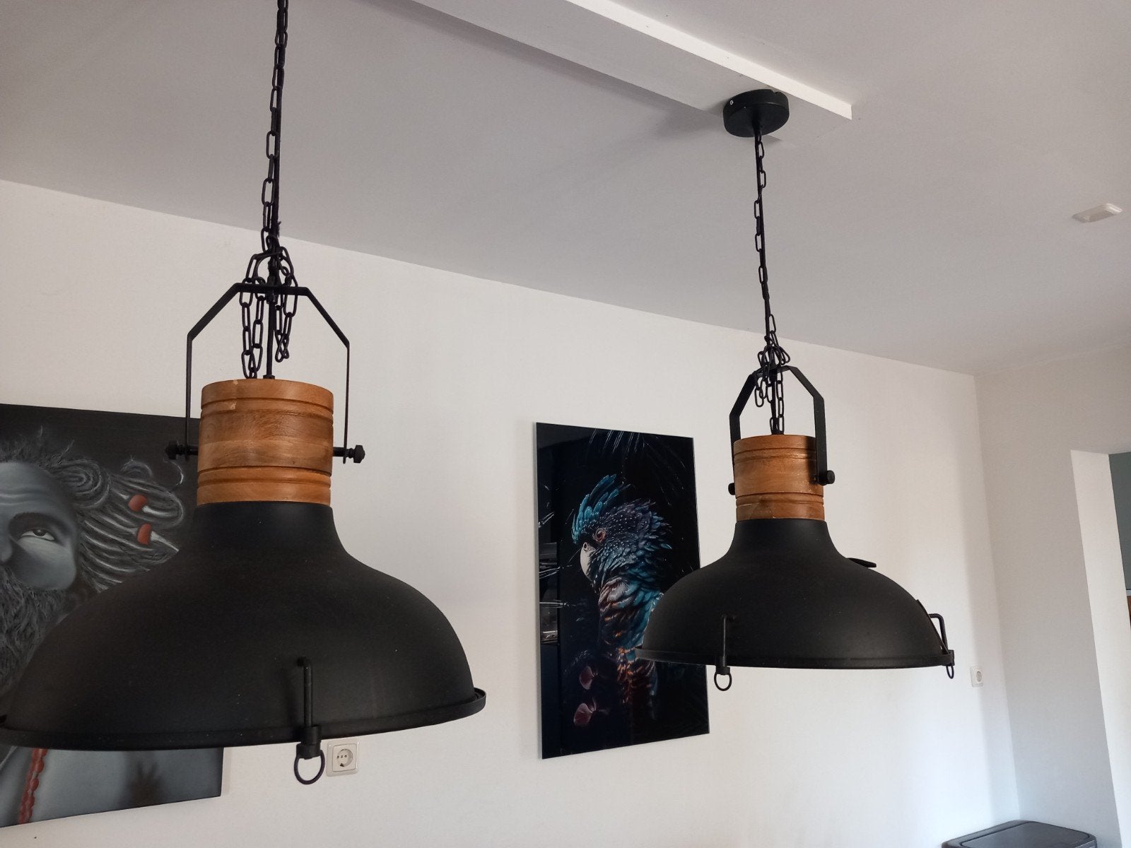 Hanglampen, Huis en Inrichting, Lampen | Hanglampen, Ophalen, Minder dan 50 cm