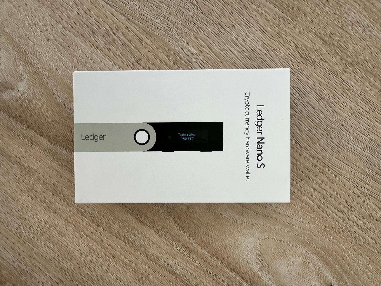 Ledger Nano S Cryptocurrency Hardware Wallet, Ophalen of Verzenden, Zo goed als nieuw