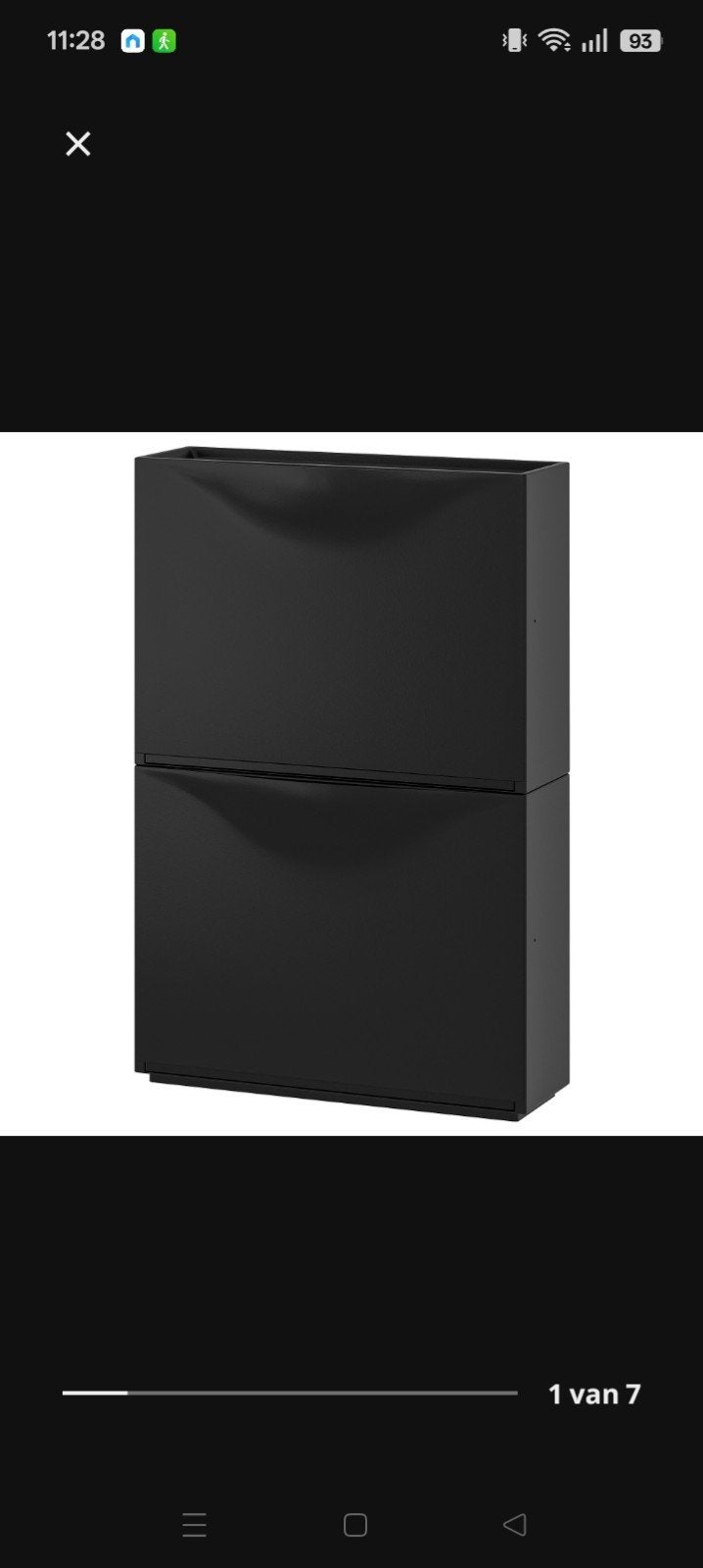 Ikea Trones schoenenkast/opberger, Huis en Inrichting, Ophalen, Gebruikt, Modern, minimalistisch