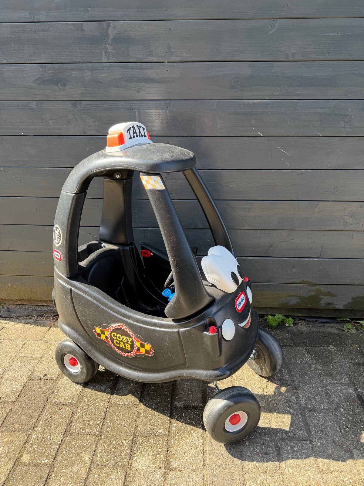 Little Tikes Cozy Coupe Taxi Loopauto Zwart, Ophalen, Gebruikt