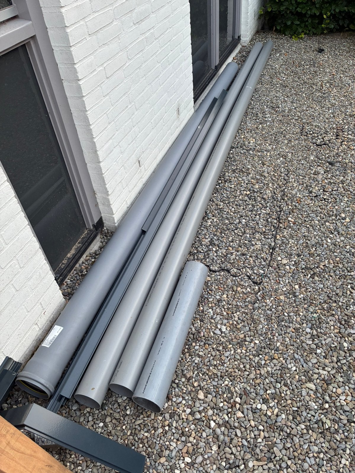 Nieuwe kunstof pvc buizen 300 en 350 lang, Ophalen of Verzenden, Zo goed als nieuw, Pvc, 80 mm of meer