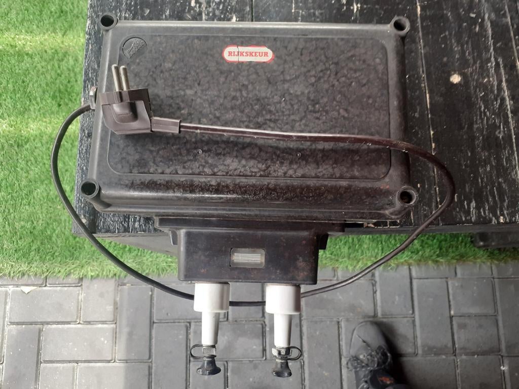 Stroomklok kottec oldtimer werkt goed, Tuin en Terras, Ophalen, Gebruikt