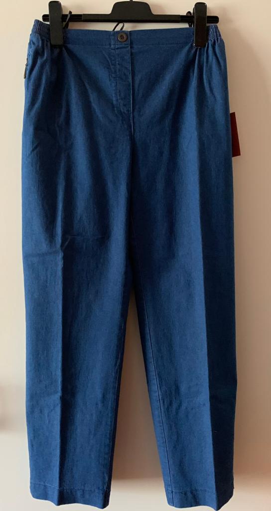 Nieuwe blauwe broek, Maat 38/40 (M), Blauw, Ophalen of Verzenden, Zo goed als nieuw