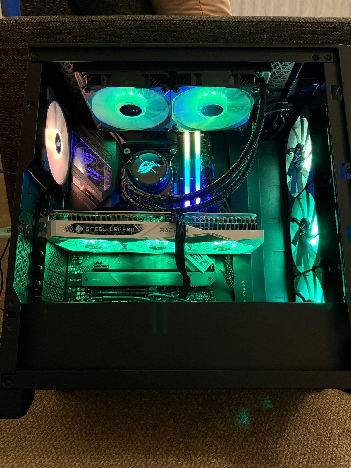 i5-13600K + Z790 + DDR5 7200MHz + RX 6650 XT, Ophalen, 32 GB, Zo goed als nieuw, Gaming