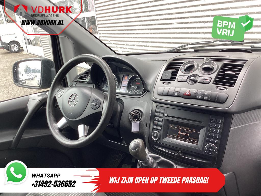 Mercedes-Benz Vito 113 CDI DC Dubbel Cabine EXPORT ONLY 20, Auto's, Bestelauto's, Euro 5, Gebruikt, 4 cilinders, 2000 kg