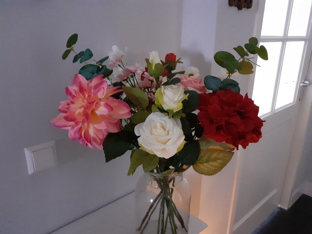 Kunstbloemen boeket, 55 cm, Nieuw, Ophalen of Verzenden, IKEA