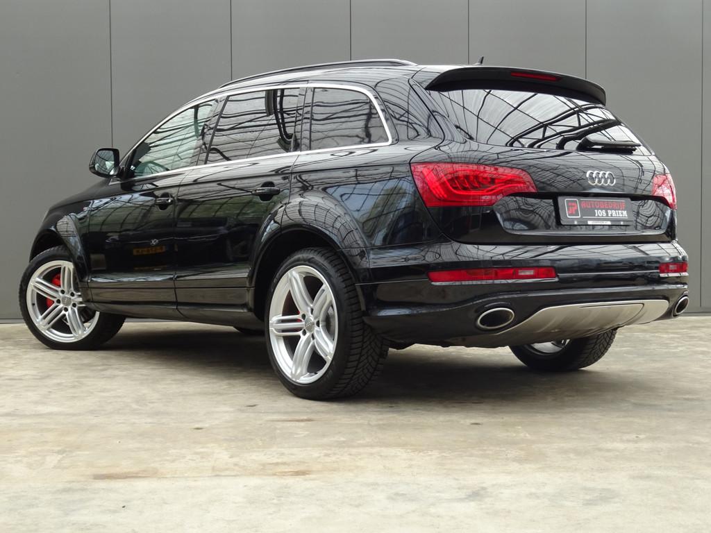 Audi Q7 * S-LINE * LUCHTVERING * KEYLESS ! (bj 2014), Auto's, Audi, Automaat, Euro 5, Gebruikt, Zwart