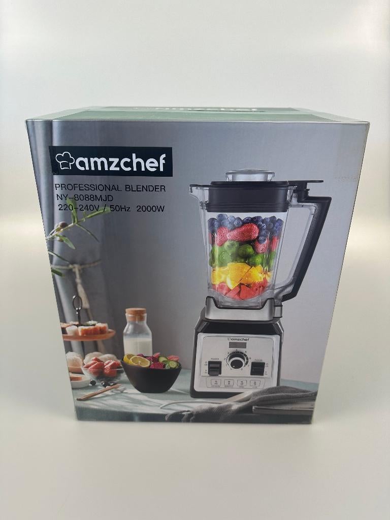 AMZCHEF Blender / Smoothiemaker – 2000W, -, -, Nieuw, Ophalen of Verzenden