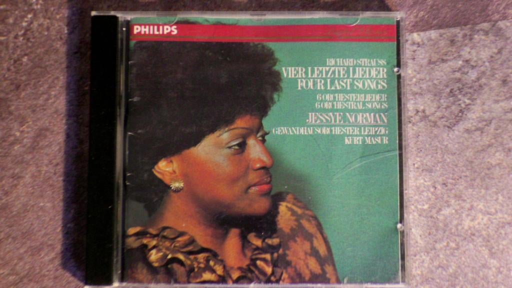 Strauss : 4 Letzte Lieder / Lieder - Norman / Masur, Ophalen of Verzenden, Romantiek, Zo goed als nieuw, Vocaal