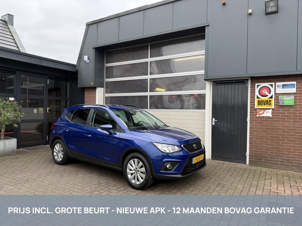 Seat Arona 1.0 TSI Style Intense ACC/CARPLAY *ALL-IN PRIJS*, Voorwielaandrijving, 12 maanden, Stof, Gebruikt