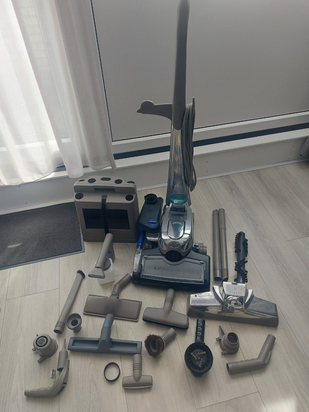 Kirby Stofzuiger met Complete Accessoireset, Witgoed en Apparatuur, Stofzuigers, Overige merken, Geschikt voor harde vloeren, Zo goed als nieuw