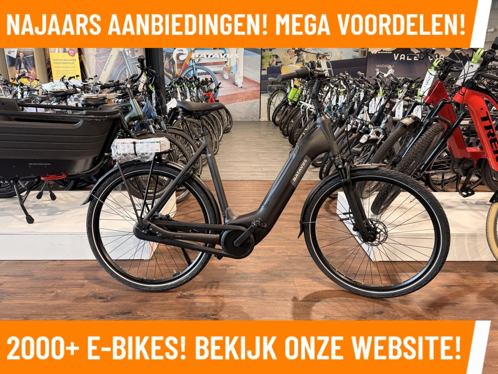 Ontdek e-bikes €2000 – €2999 BOSCH Middenmotor! Tweede, Zo goed als nieuw, 50 km per accu of meer, Sparta