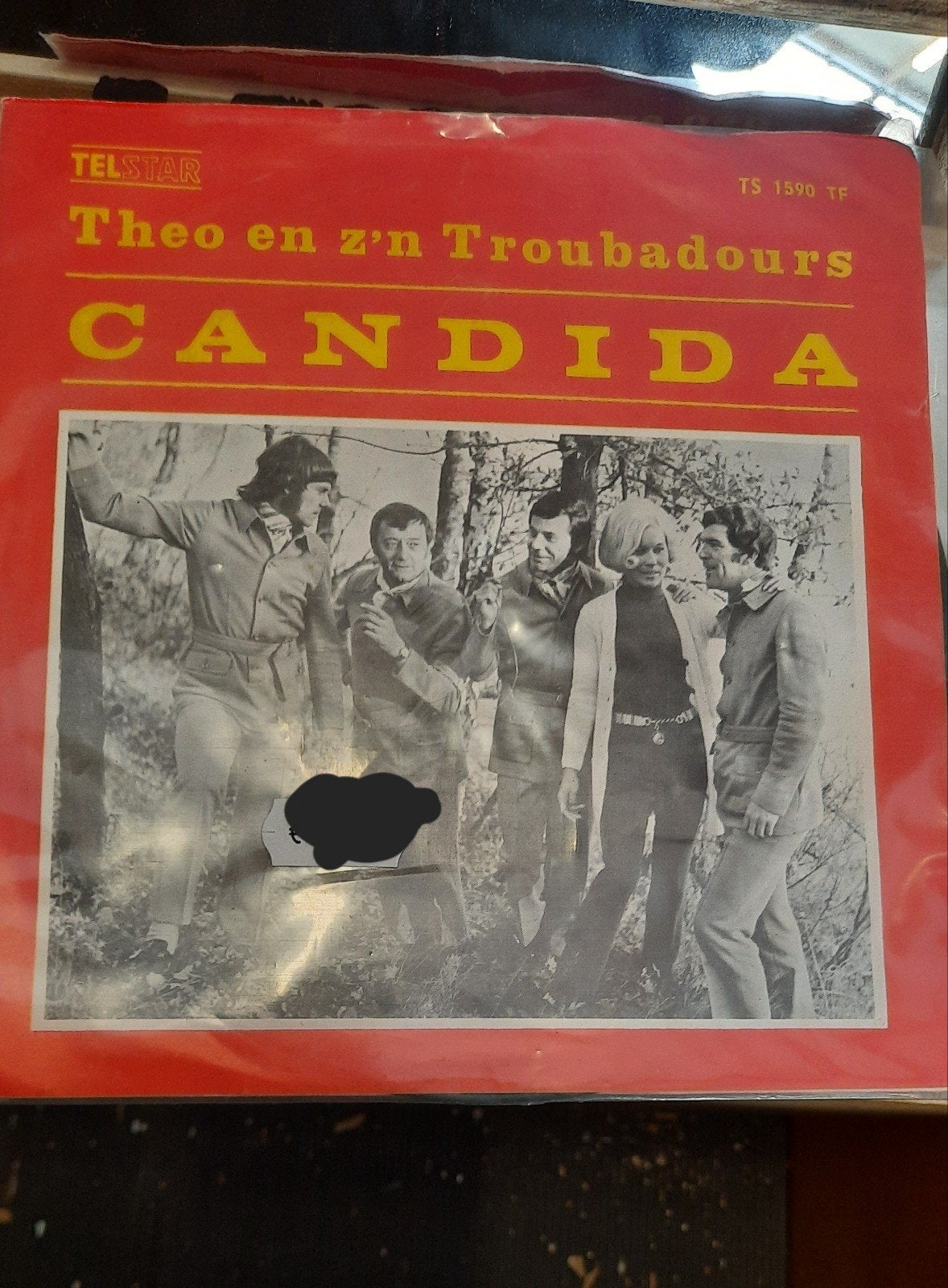 Telstar'theo en z.n troubadours'candida, Ophalen of Verzenden, Zo goed als nieuw, Overige formaten, Levenslied of Smartlap