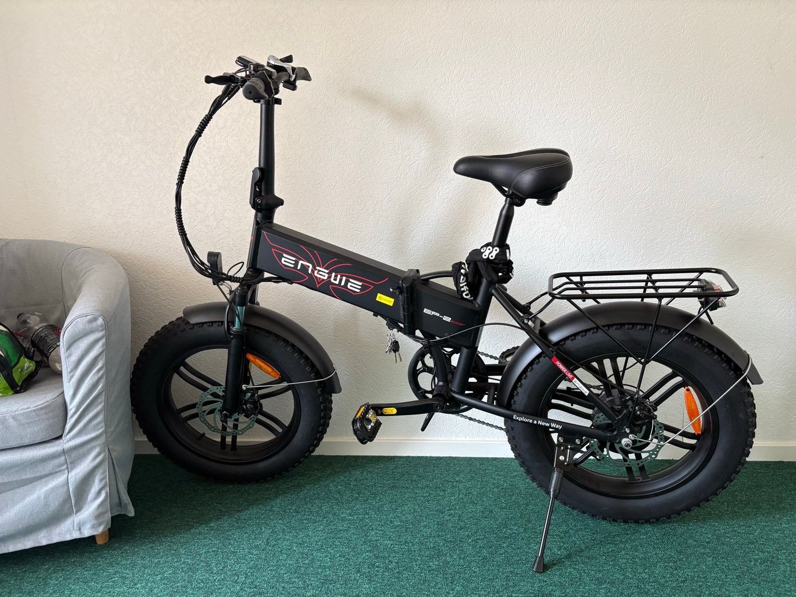 Engwe EP-Pro Boost 2 Fatbike - Zo goed als nieuw, Ophalen, Nieuw, 50 km per accu of meer, Overige merken