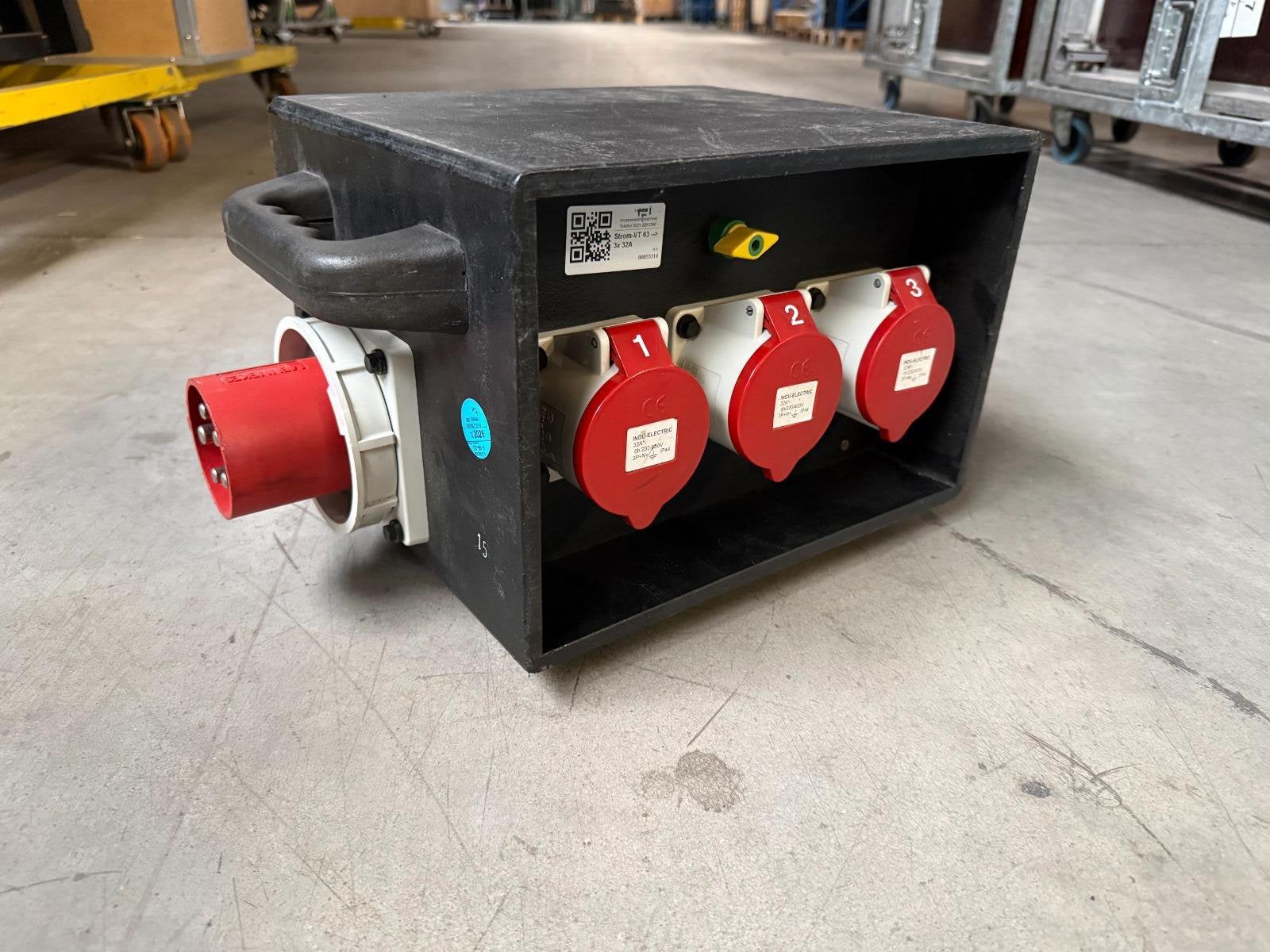 11x Indu Electric 63A krachtstroom verdeler waterdicht, Ophalen of Verzenden, ., ., .